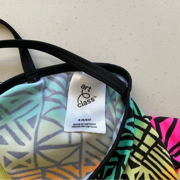 Art Class Bikini Top size Small Multicolor - Picture 4 of 6
